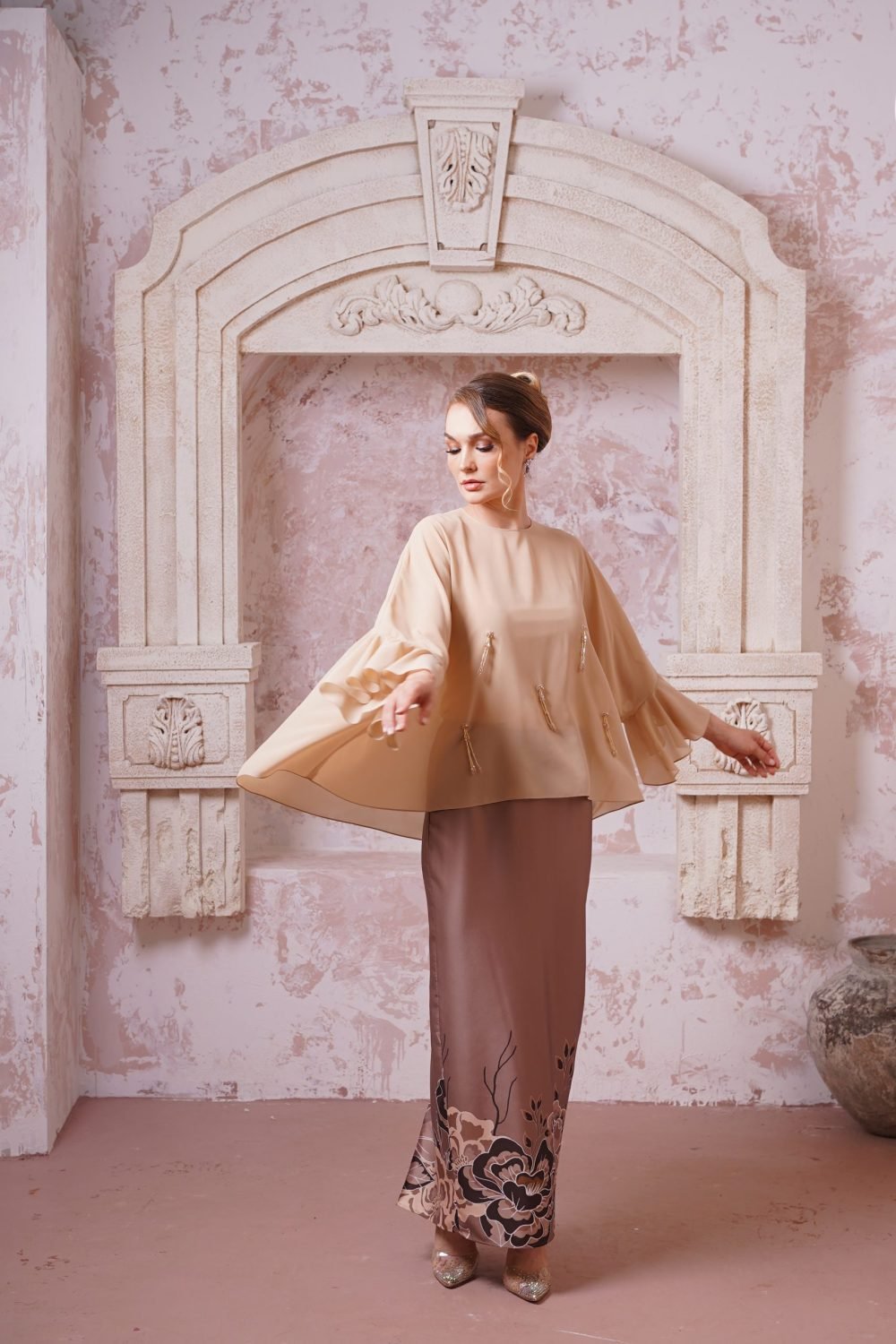 Madona in Amber Brown