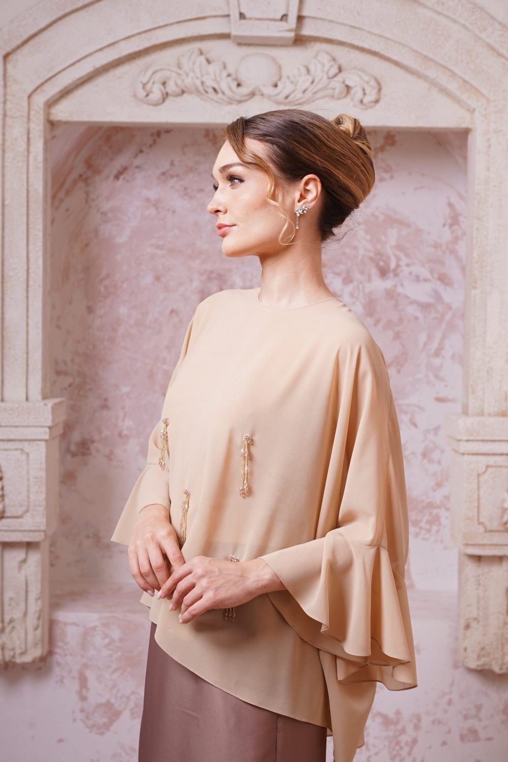 Madona in Amber Brown