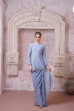 Lenora in Smoky Blue