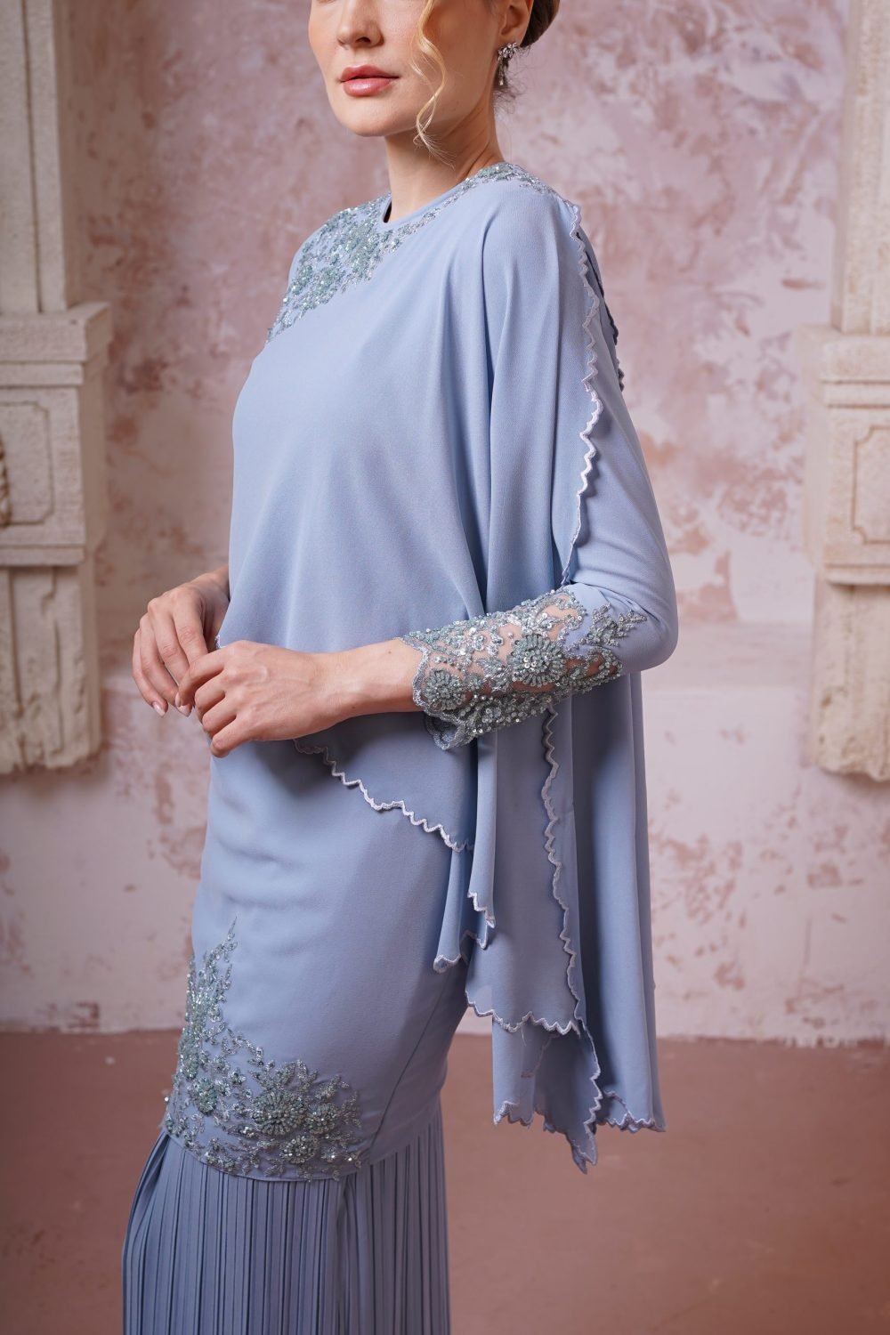 Syifa in Smoky Blue