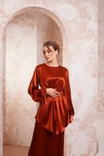 Saffiya in Brick Orange