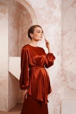 Saffiya in Brick Orange