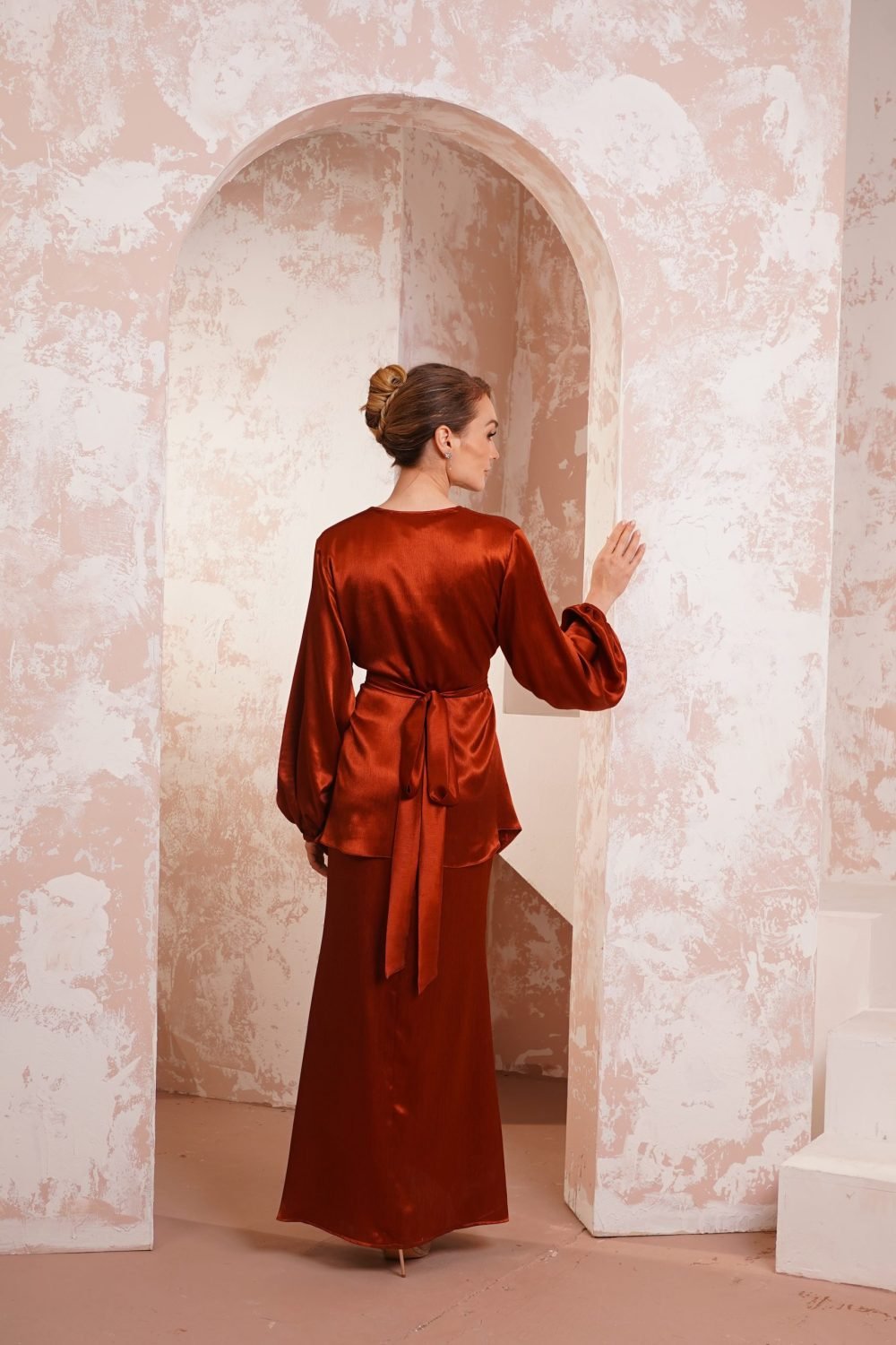 Saffiya in Brick Orange