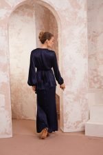 Saffiya in Navy Blue