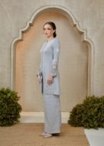 Saloma Songket Kebarung in Grey