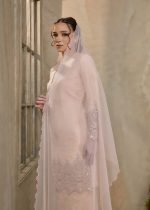 Seroja Songket Kurung in Salmon