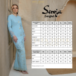 Seroja Songket Kurung in Salmon